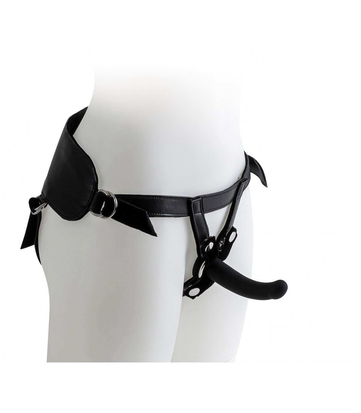 IMBRACATURA CON DILDO NERO TAGLIA S