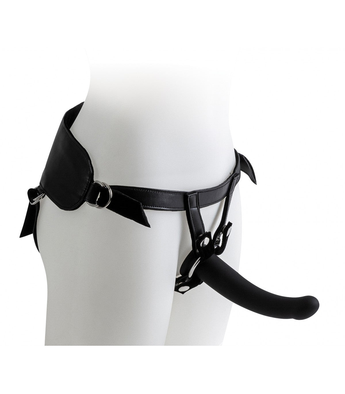 IMBRACATURA CON DILDO NERO TAGLIA L