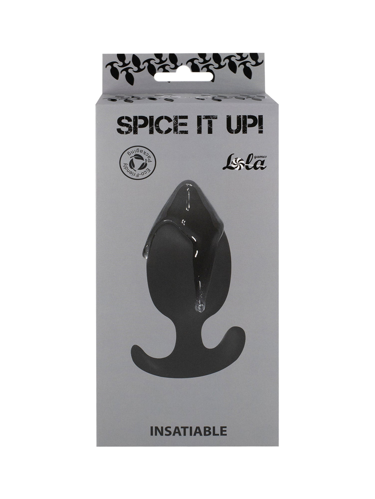Lola Games - Plug Anale con Pallina in Metallo Insatiable - Nero
