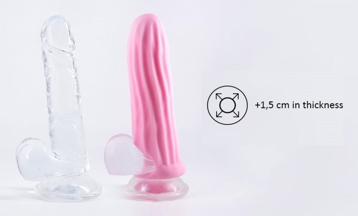 Lola Games - Guaina Stimolante Wide 11-15 cm - Rosa