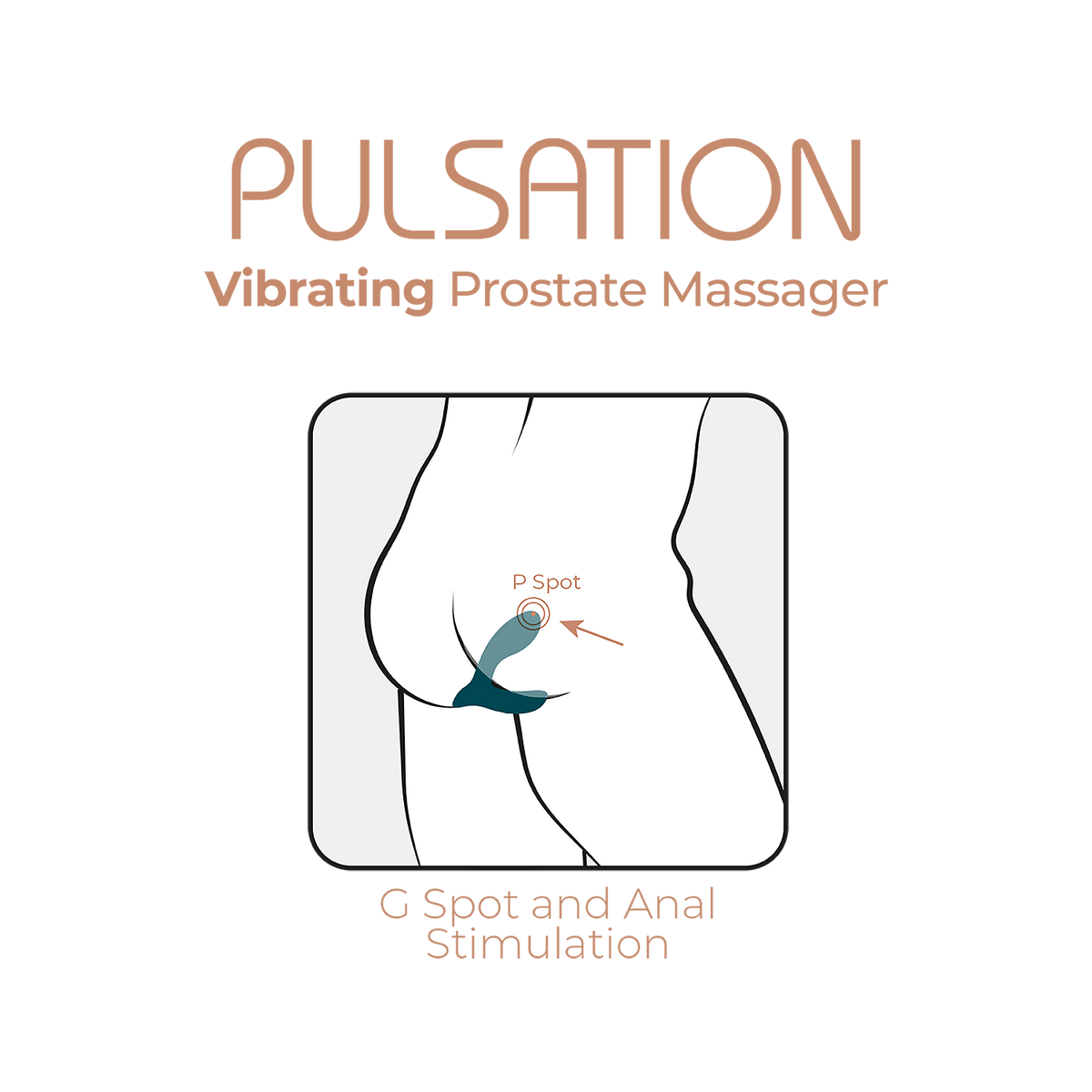 Adrien Lastic - Stimolatore Prostatico + APP - Pulsation