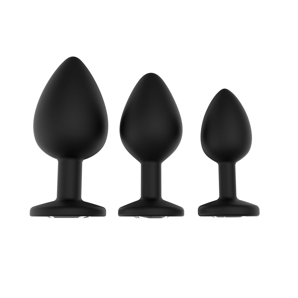 SinsFactory - Gem Butt Plug - S - Nero