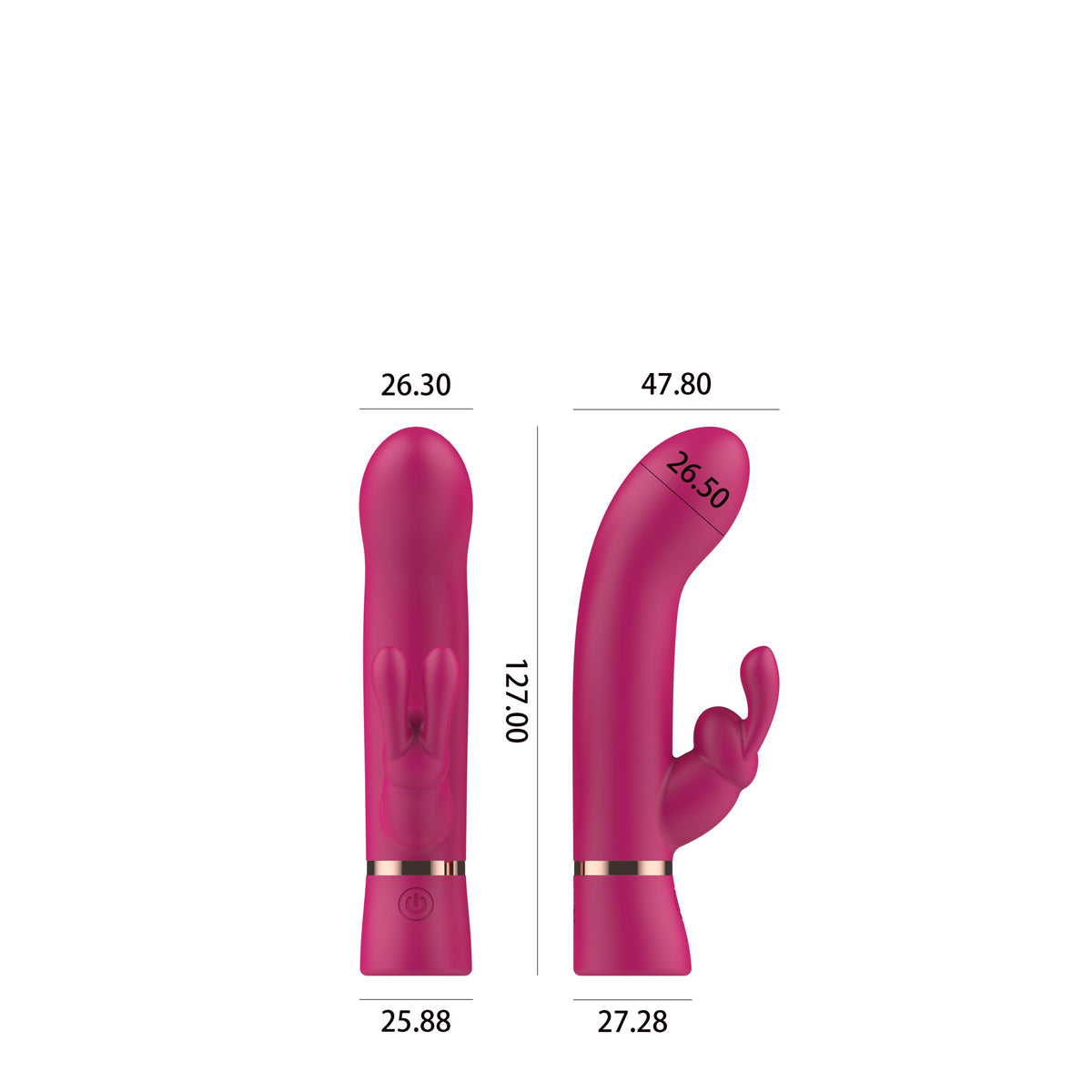 SinsFactory - Bespoke Rabbit - S - Fucsia