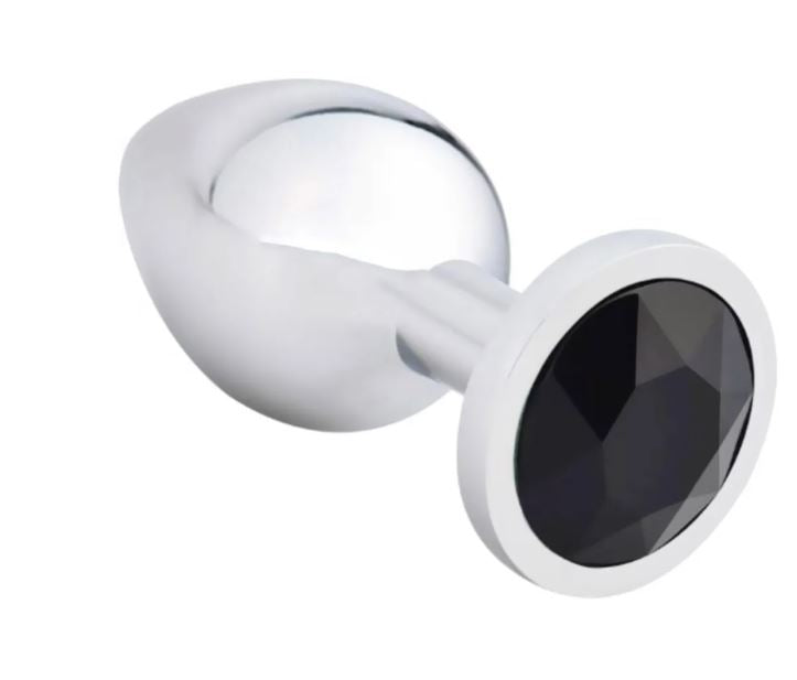 VSC Novelty - Plug Anale con Diamante Nero - L