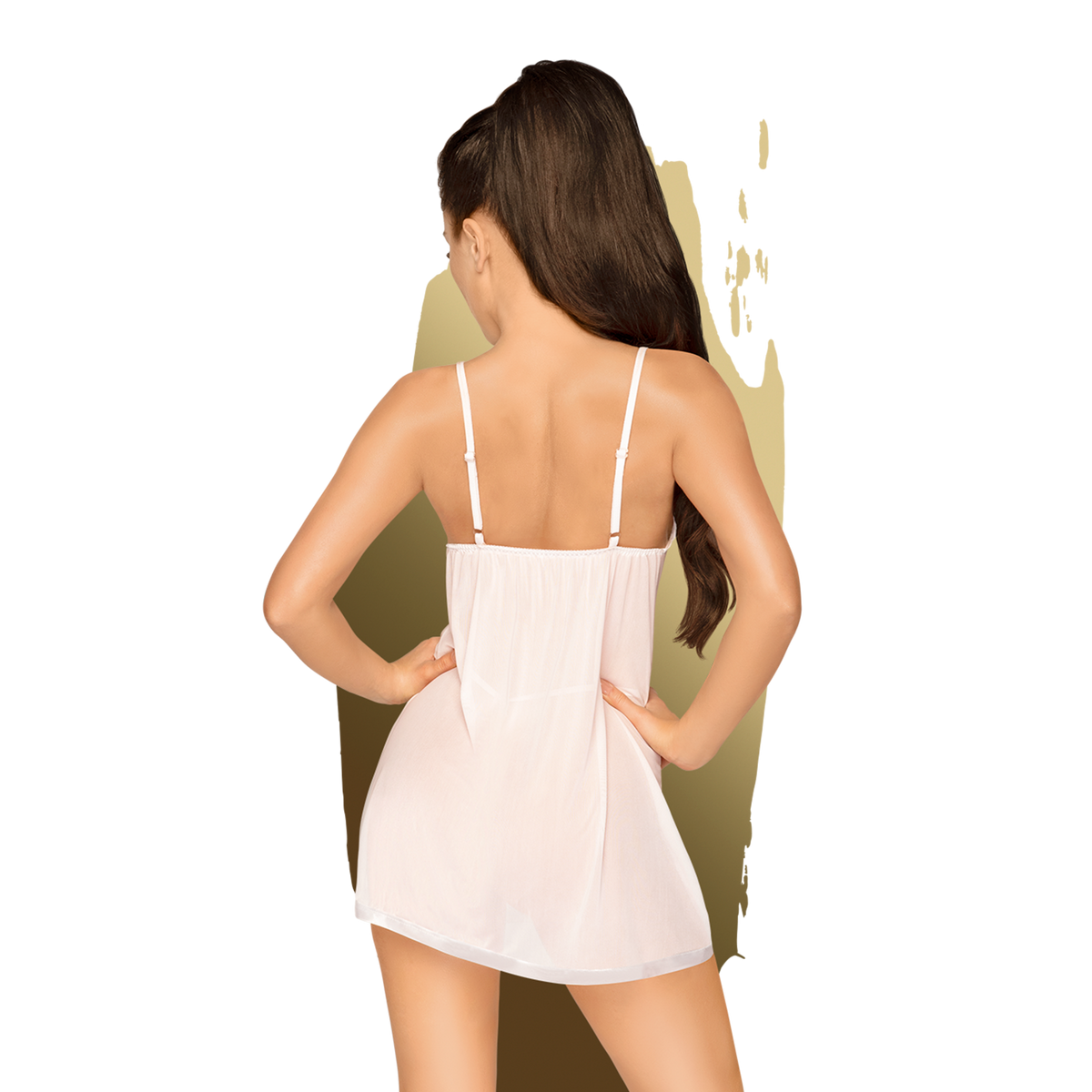 Penthouse - Casual seduction white L-XL - 2 pezzi