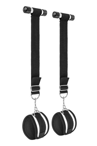 Fetish Tentation - Manette con Attacco per Porta - Nere