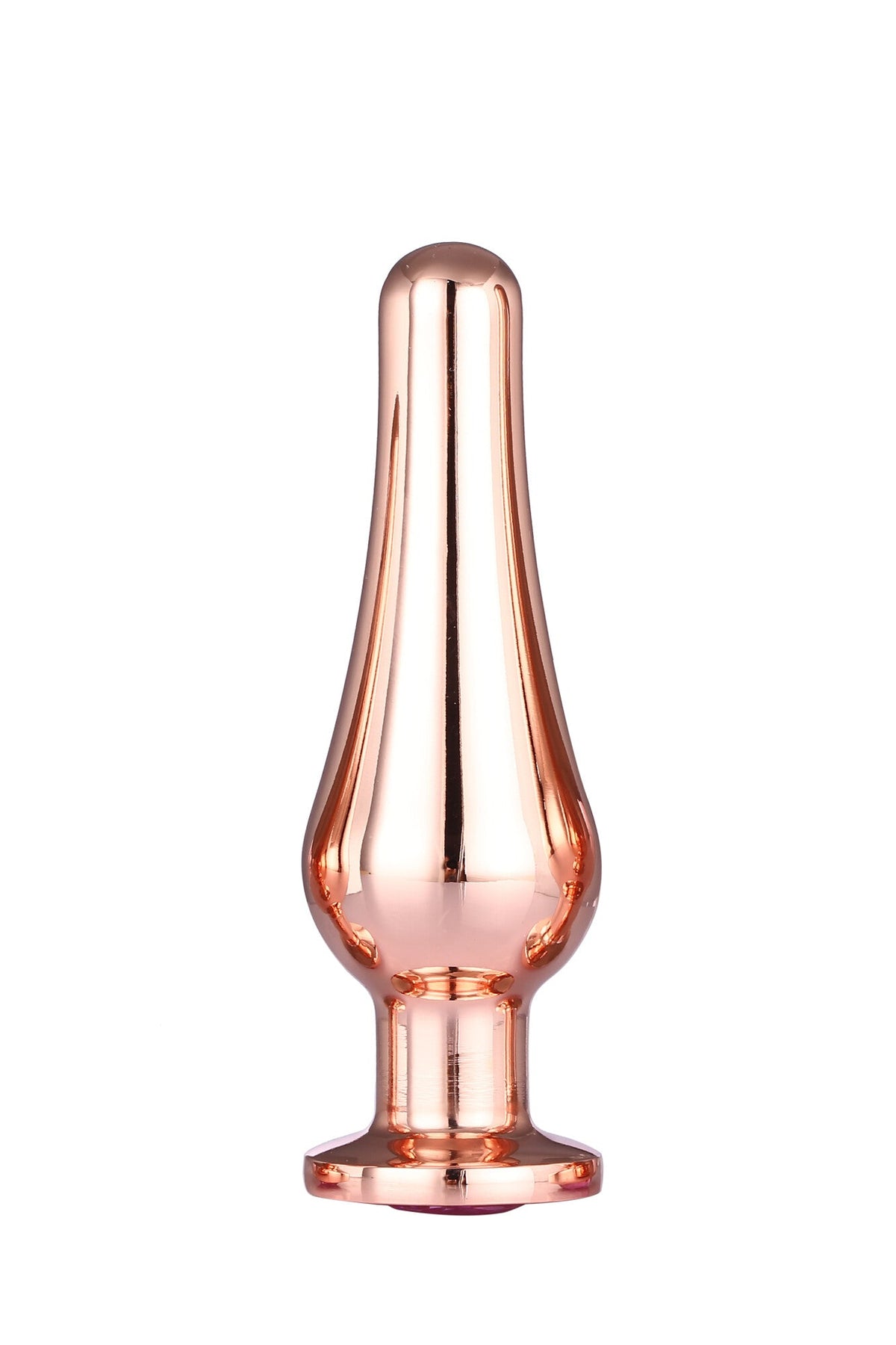 Plug del piacere GLEAMING LOVE ORO ROSA M