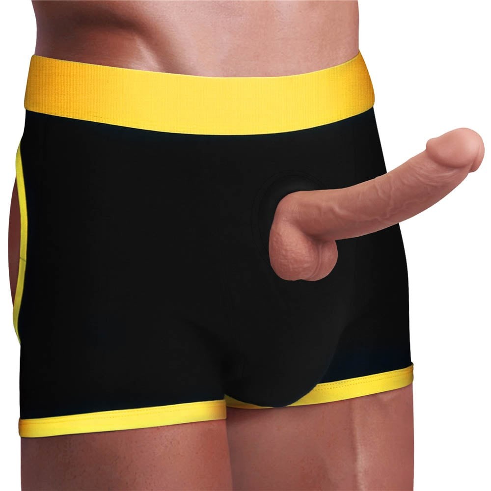 Pantaloncini strapon eccitanti XL/XXL (girovita 38 - 42 pollici)