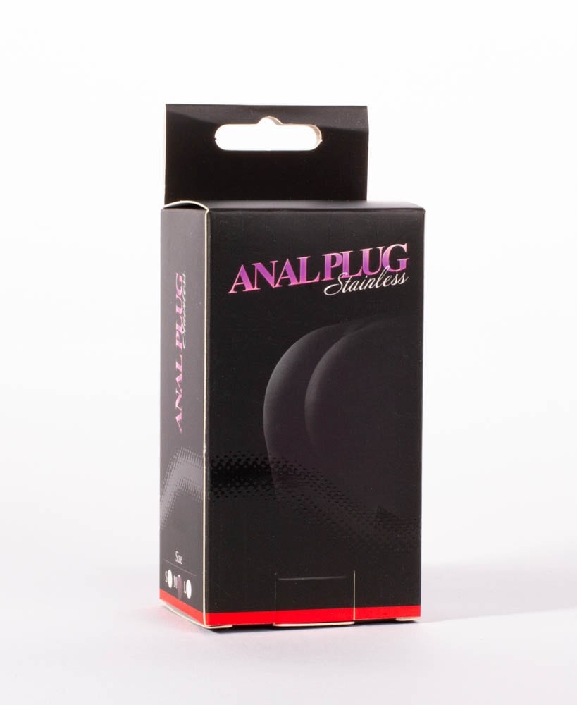 Plug anale in acciaio inossidabile S