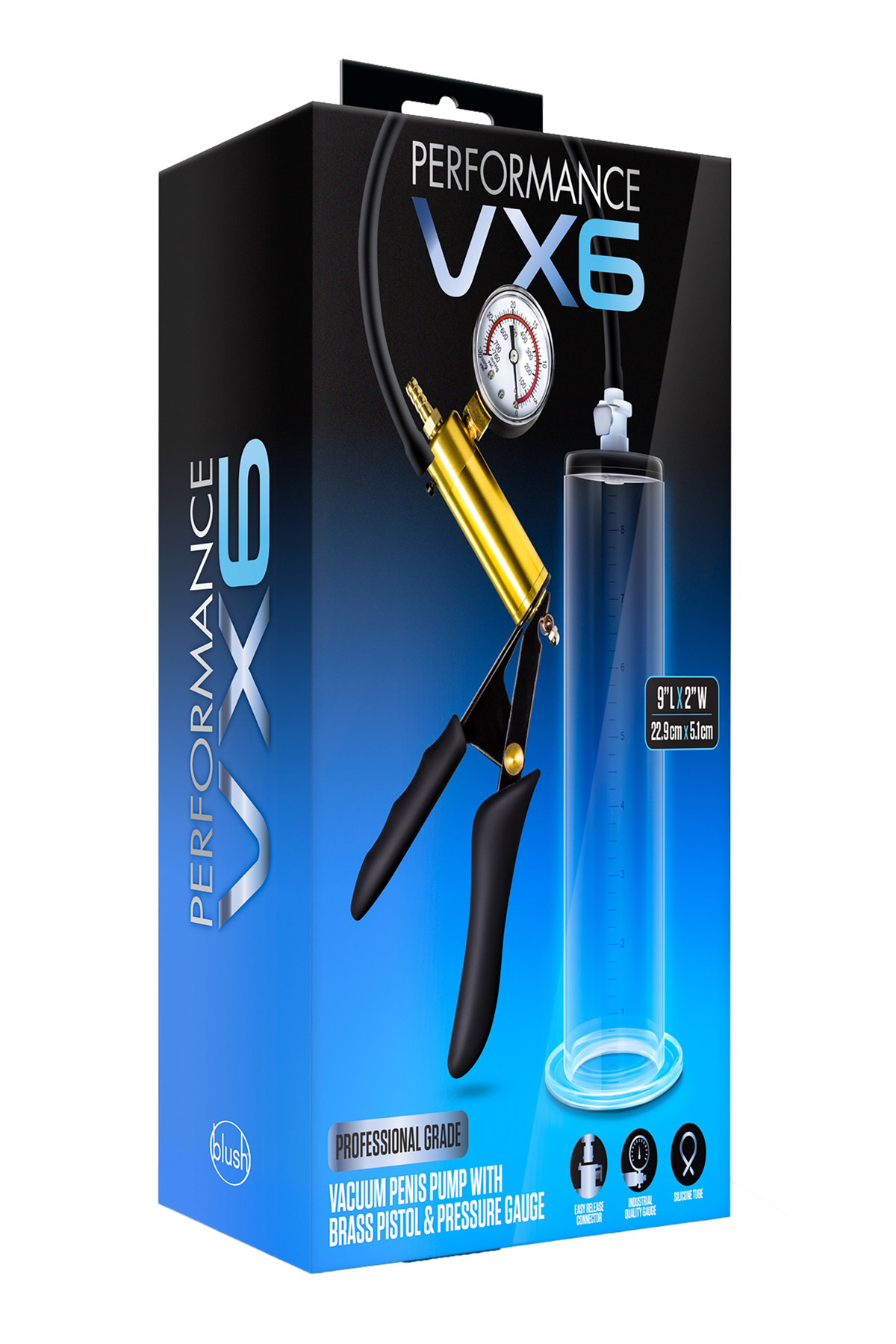 POMPA PER PENE A VUOTO PERFORMANCE VX6 TRASPARENTE