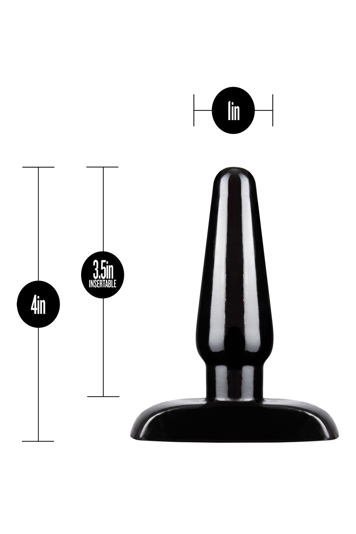 KIT PLUG BASE AVVENTURE ANALI NERO