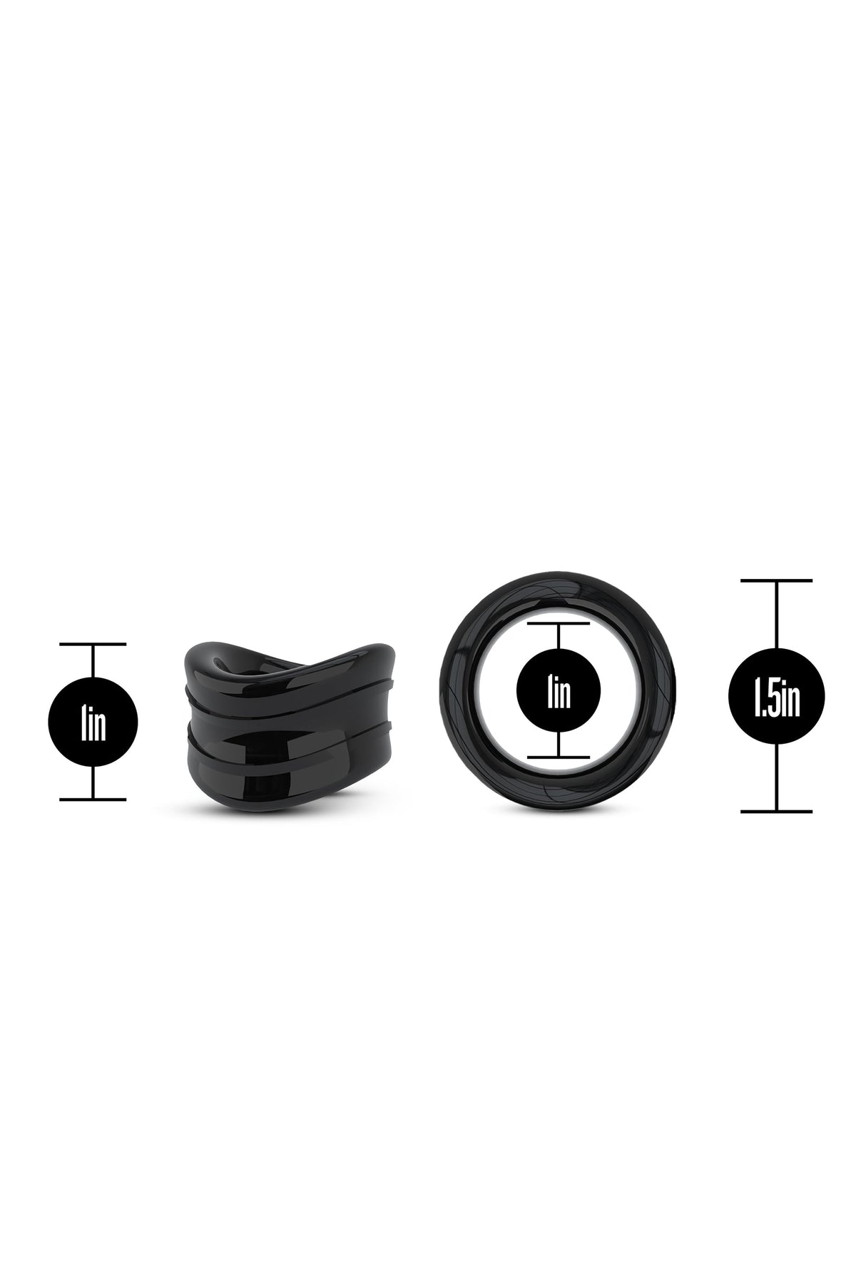 STAY HARD BEEF BALL STRETCHER SNUG NERO