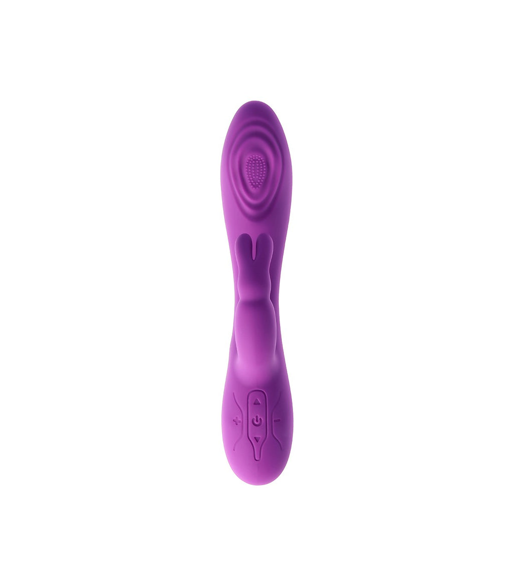 VIBRATORE RICARICABILE V9 VIOLA