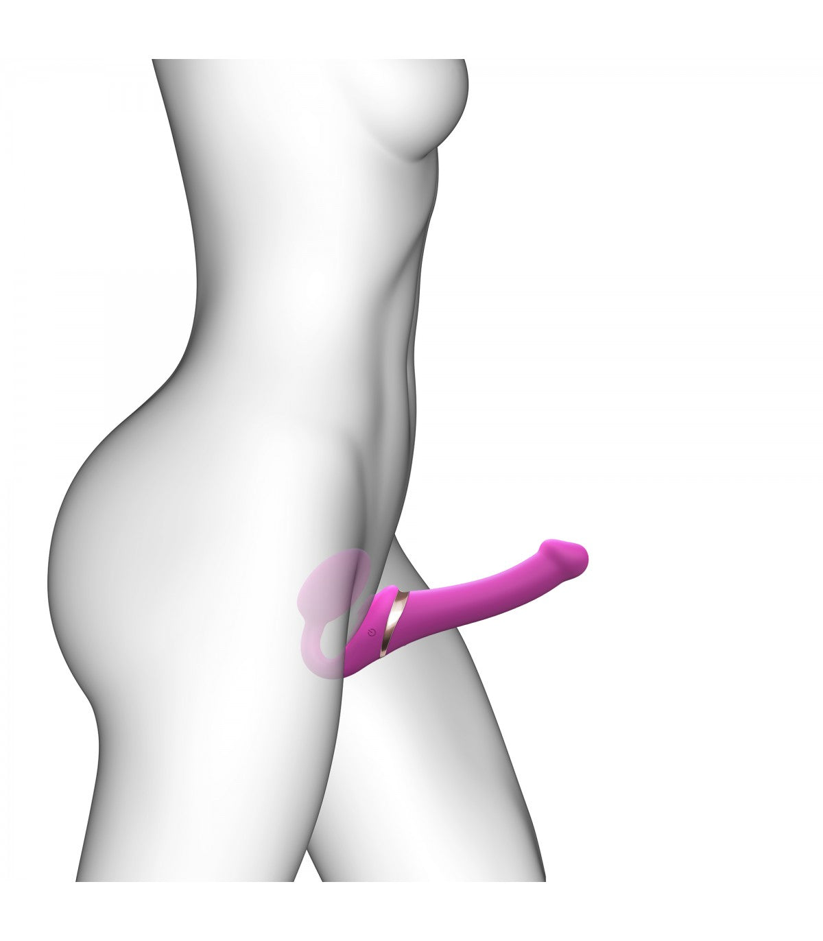 IMBRACATURA REGOLABILE MULTI ORGASMO XL FUCSIA