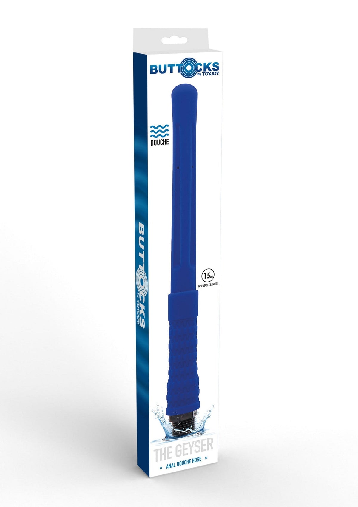 Doccia anale Geyser 15 cm blu