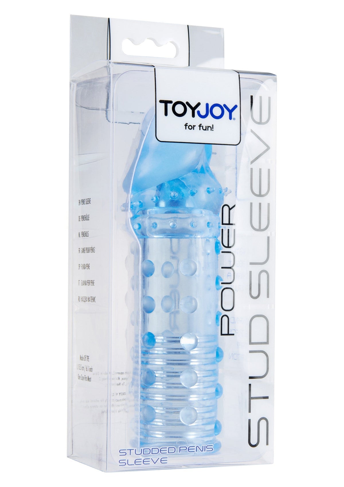 Manicotto Power Stud blu