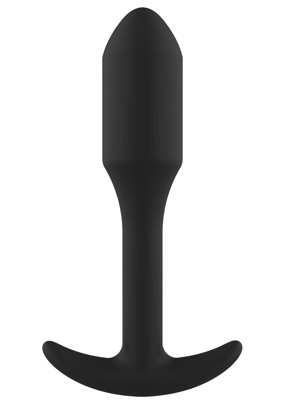 Plug anale liscio piccolo nero