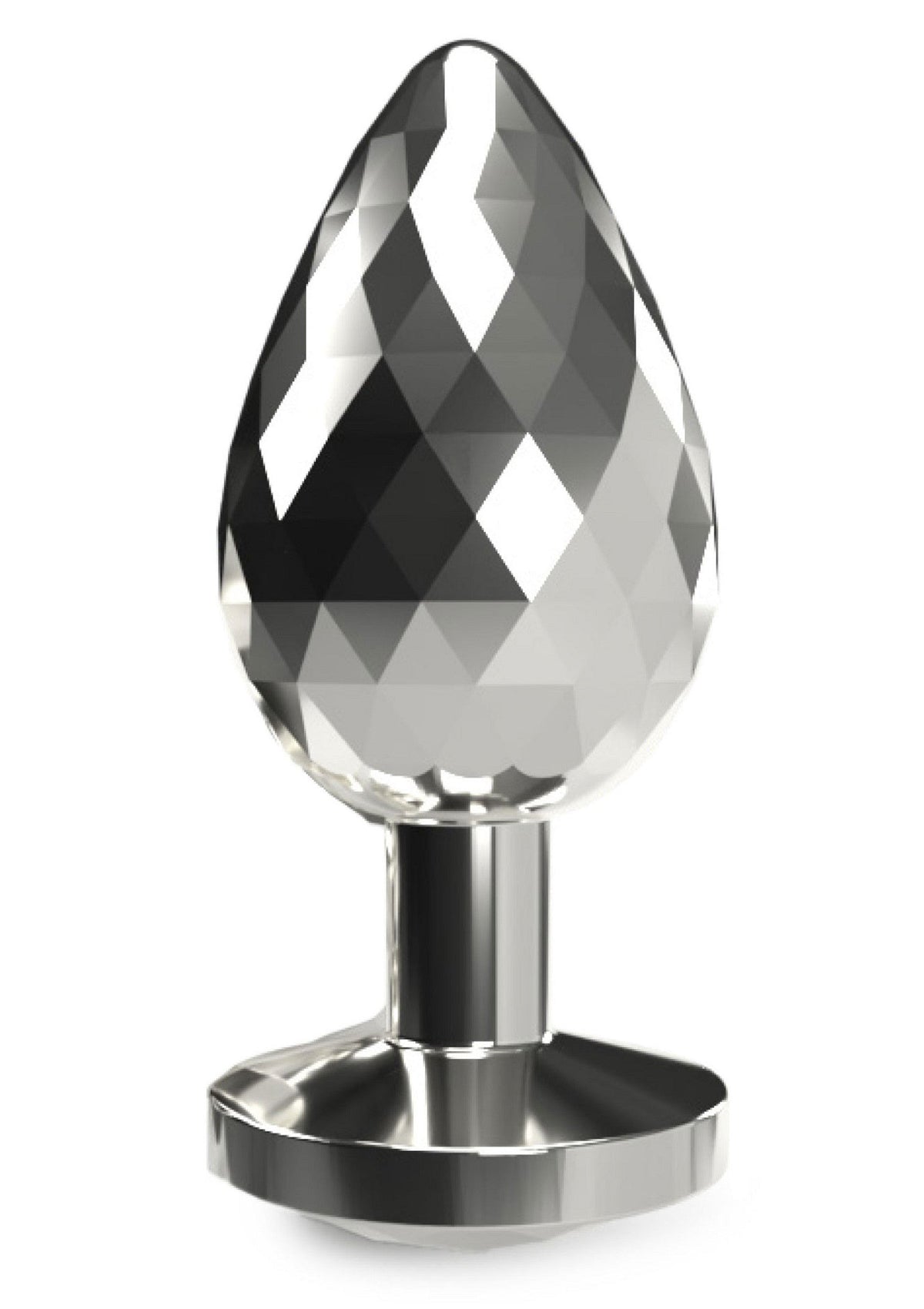 Disco Diamond Plug Piccolo argento