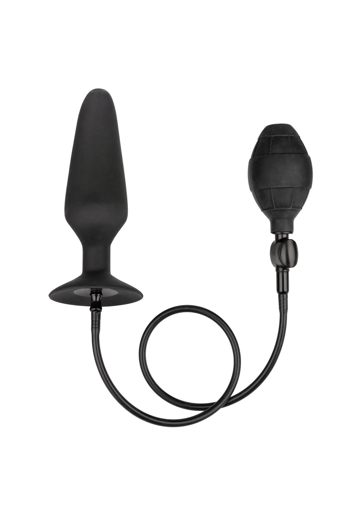 Spina gonfiabile in silicone XL nera