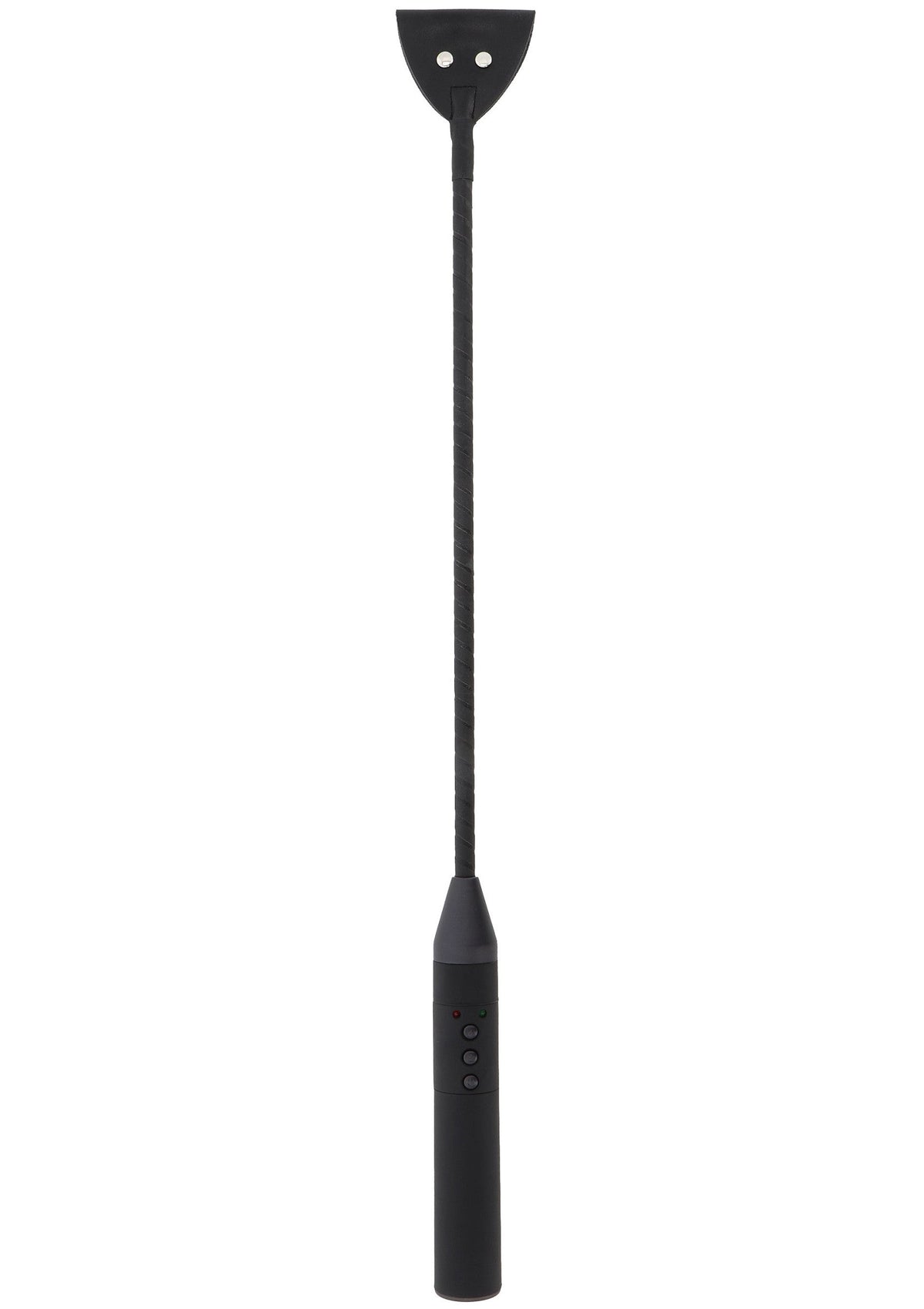 Frustino da equitazione elettroshock nero
