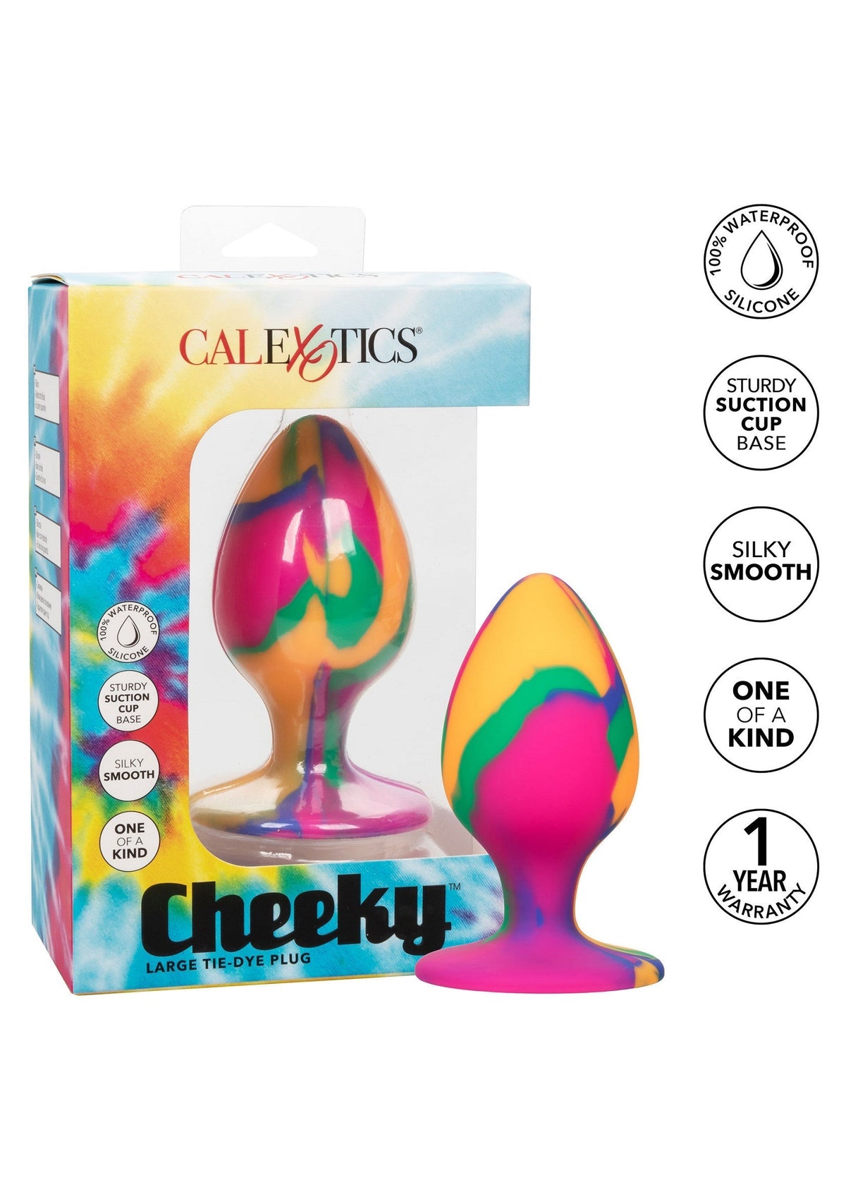 Cheeky Large Tie-Dye Plug multicolore