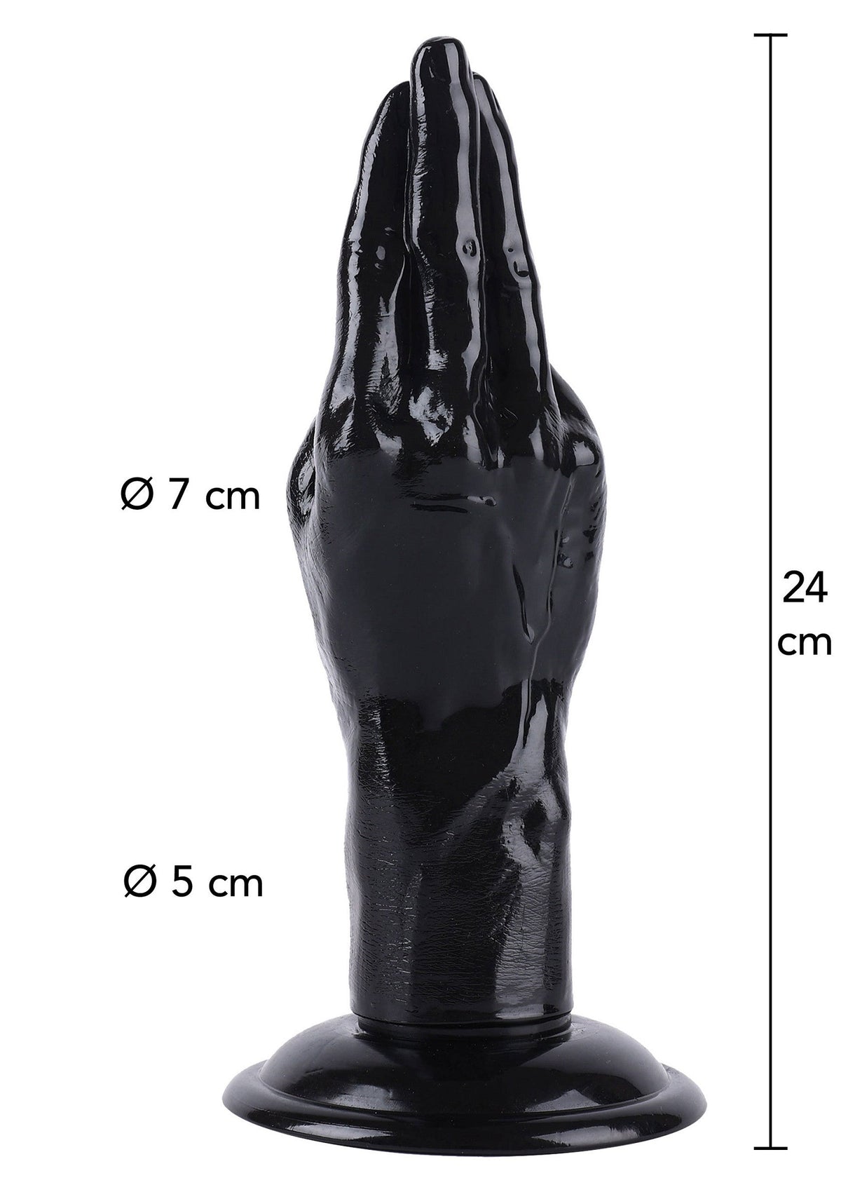 Hand Fucker 24 cm nero