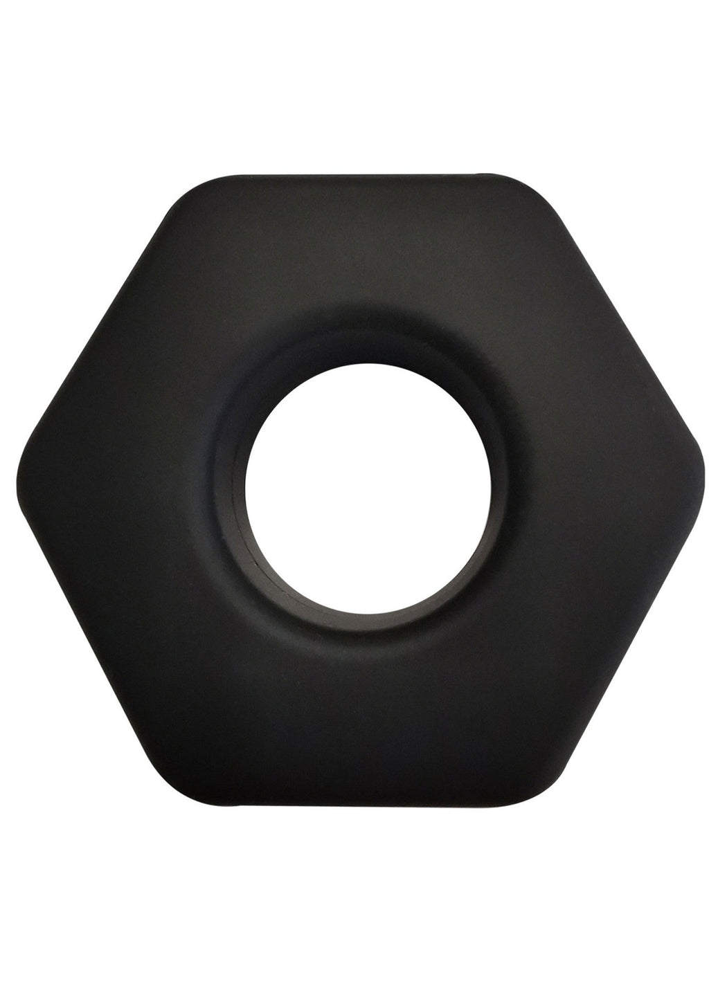 Anello a C morbido in silicone nero