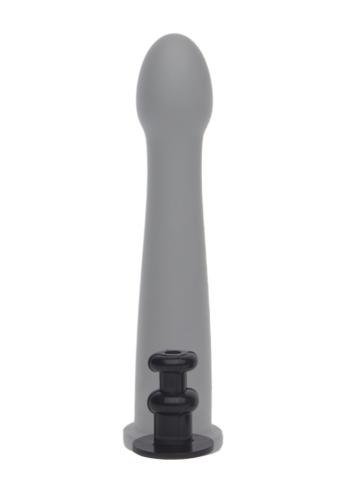 Dildo liscio Easy-Lock 19 cm nero