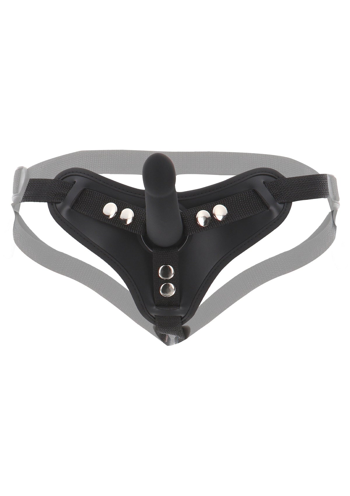 Imbracatura con strap-on e dong piccolo nero