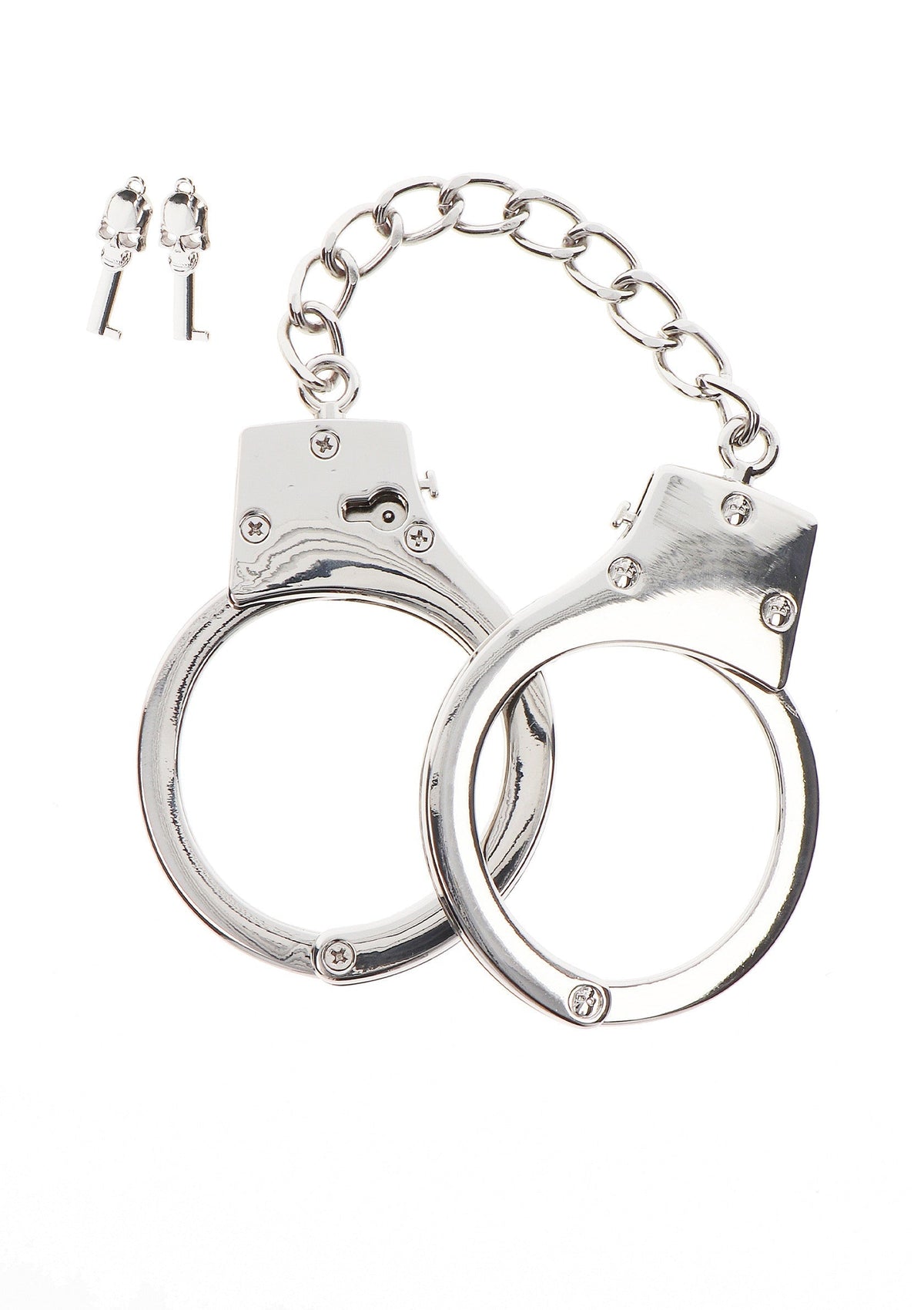 Manette BDSM placcate in argento
