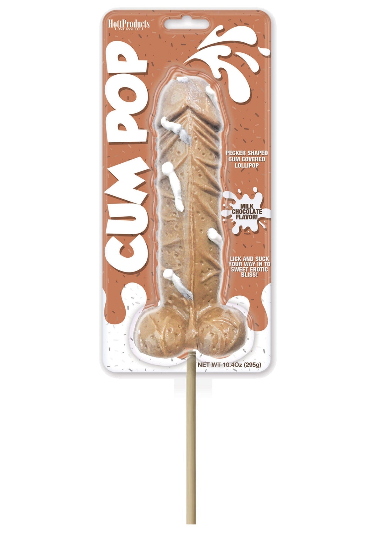 Cum Pops al gusto di cioccolato marrone