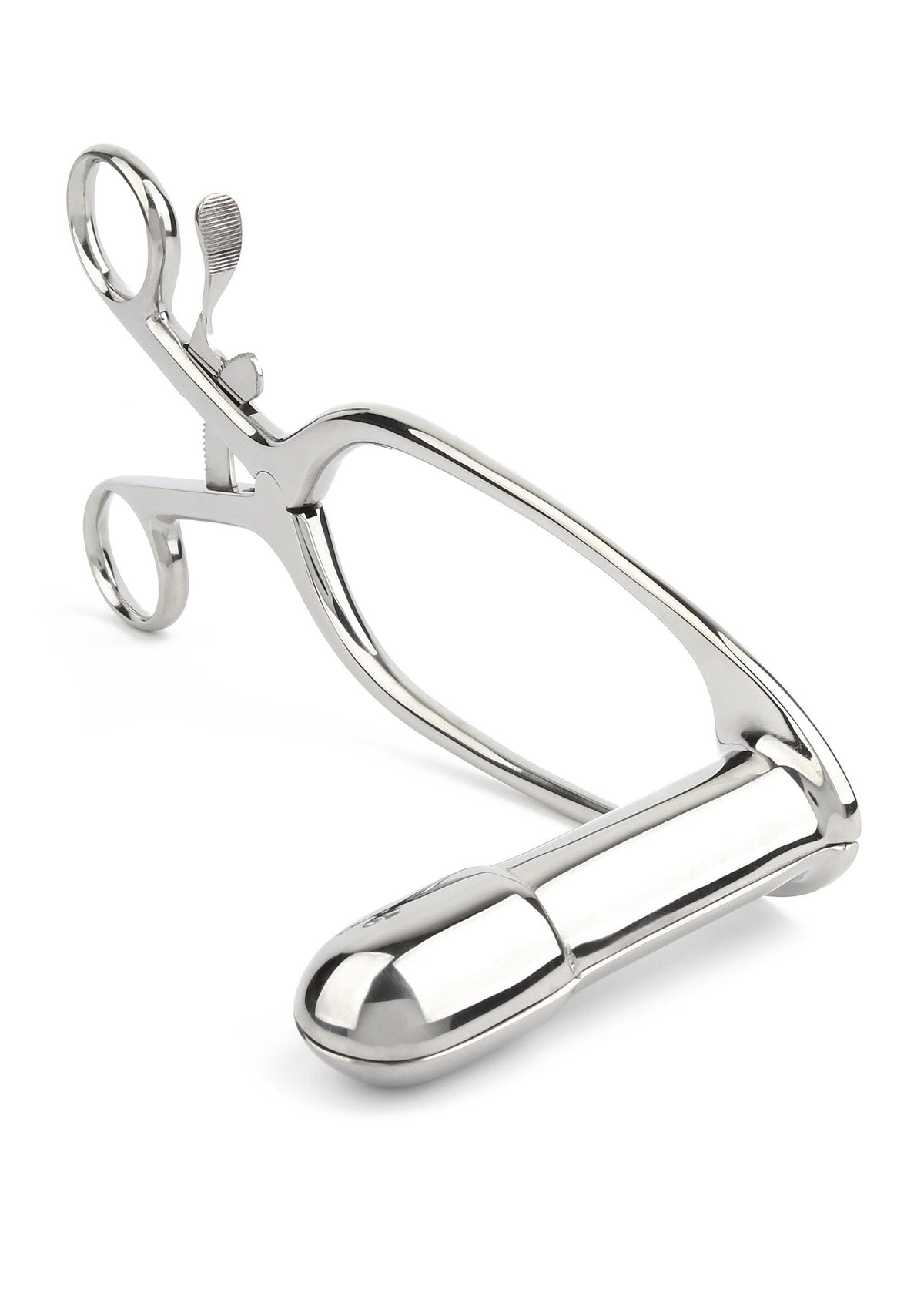 Speculum rettale di Barr grande argento