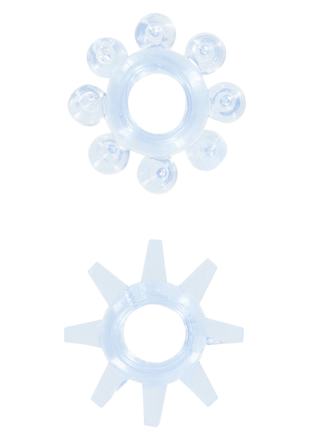 Anelli elastici Power Stretchy 2 pezzi trasparenti