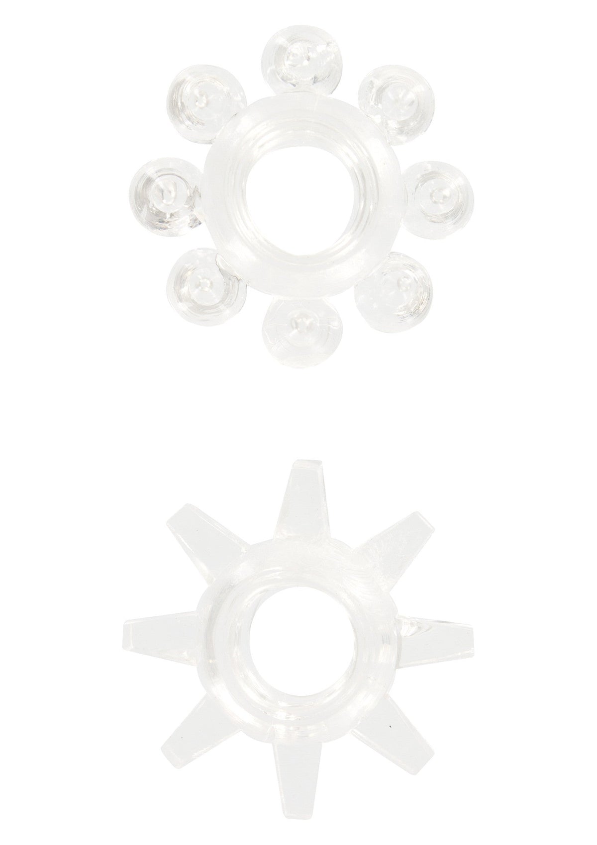 Anelli elastici Power Stretchy 2 pezzi trasparenti