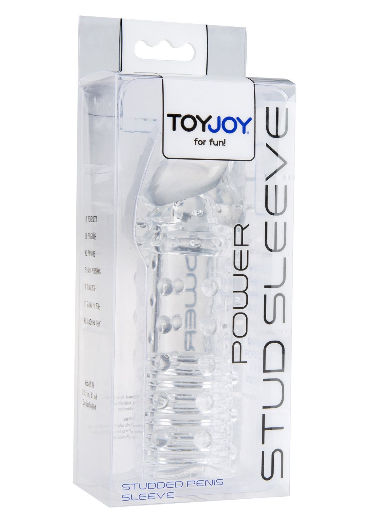Manicotto Power Stud trasparente