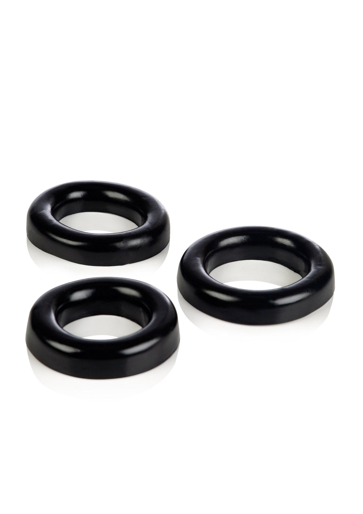 Set di 3 anelli COLT neri