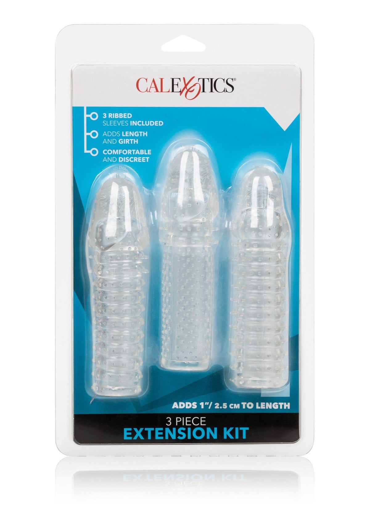 Kit di estensione 3 pezzi trasparenti