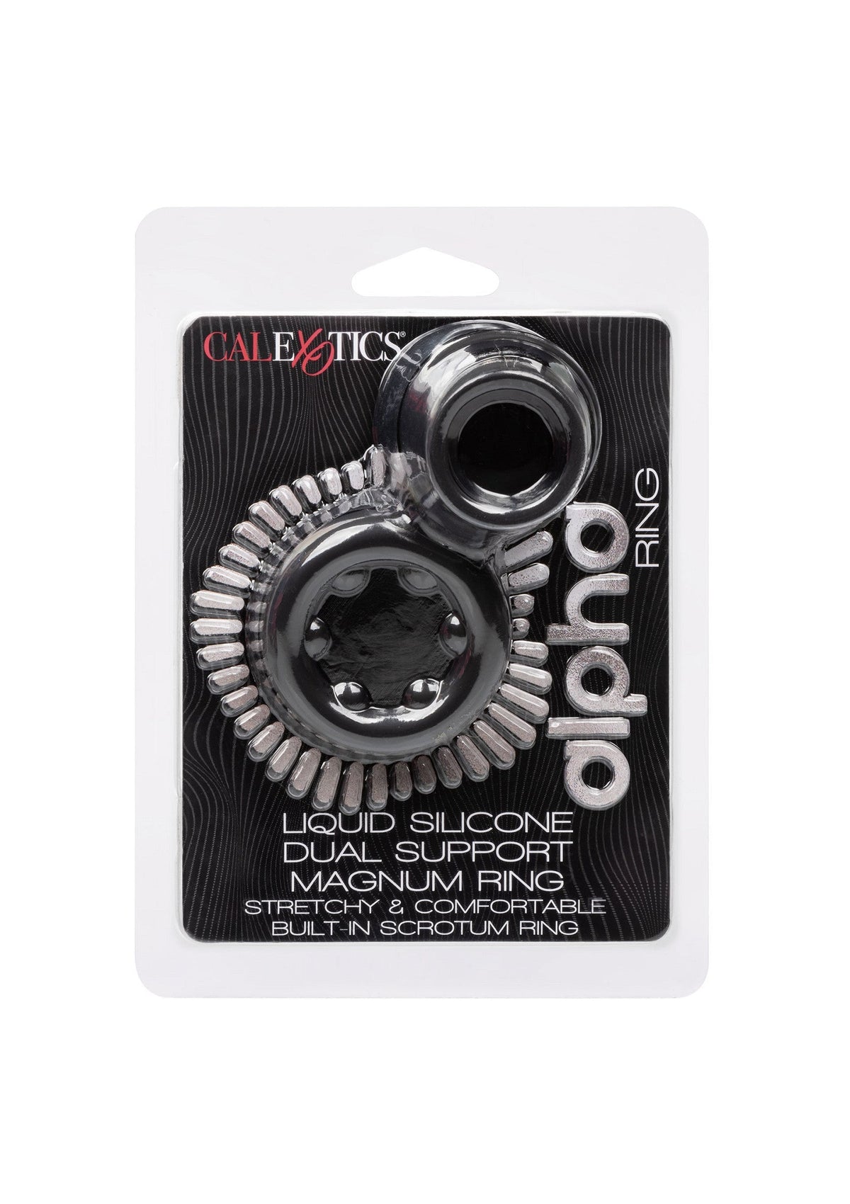 Anello Alpha Dual Magnum nero