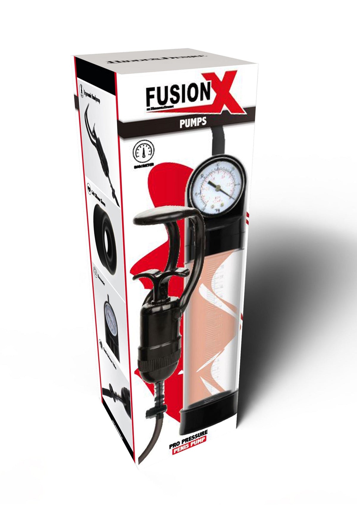 Pompa per pene Pro Pressure nera