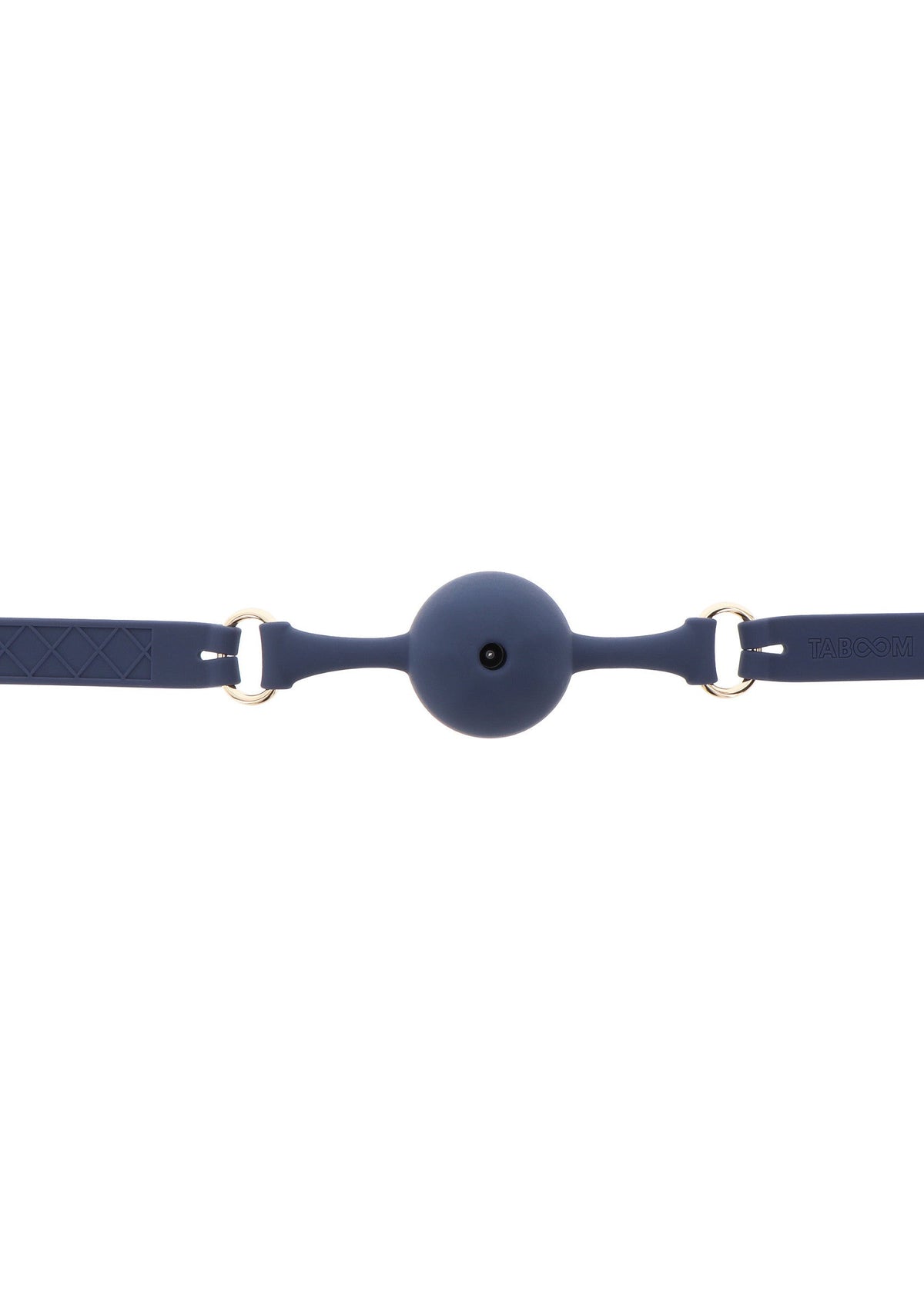 Bavaglio in silicone blu