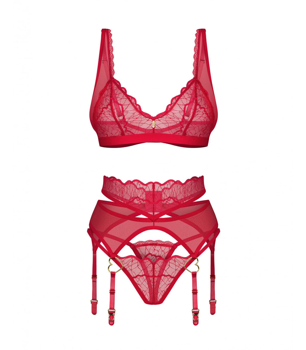 CUPIDE DESIR SET 3 PEZZI L/XL