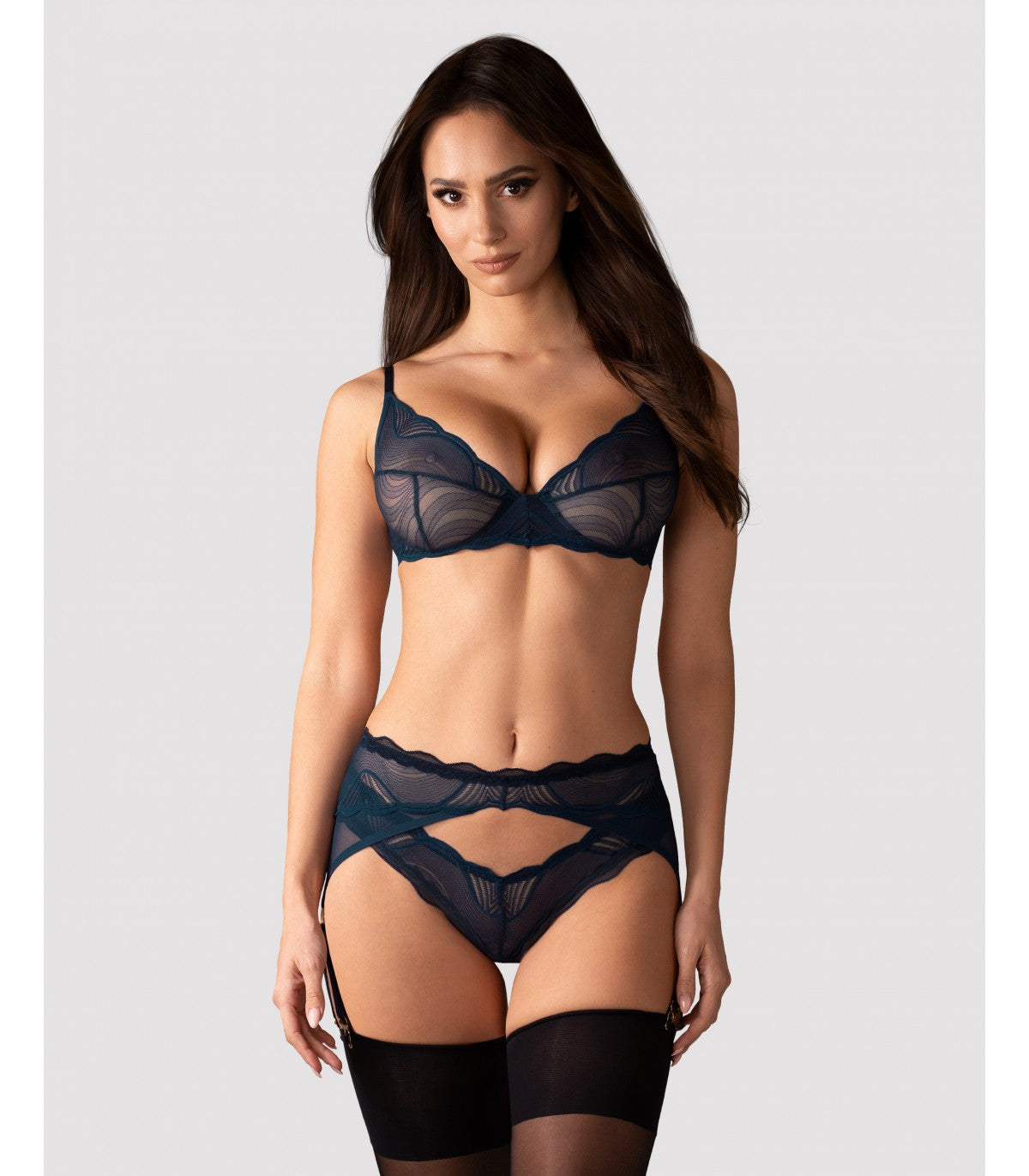 SET 3 PEZZI NIGHTLY BLUE XS/S