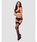 HEARTINA SET 3 PEZZI NERO S/M