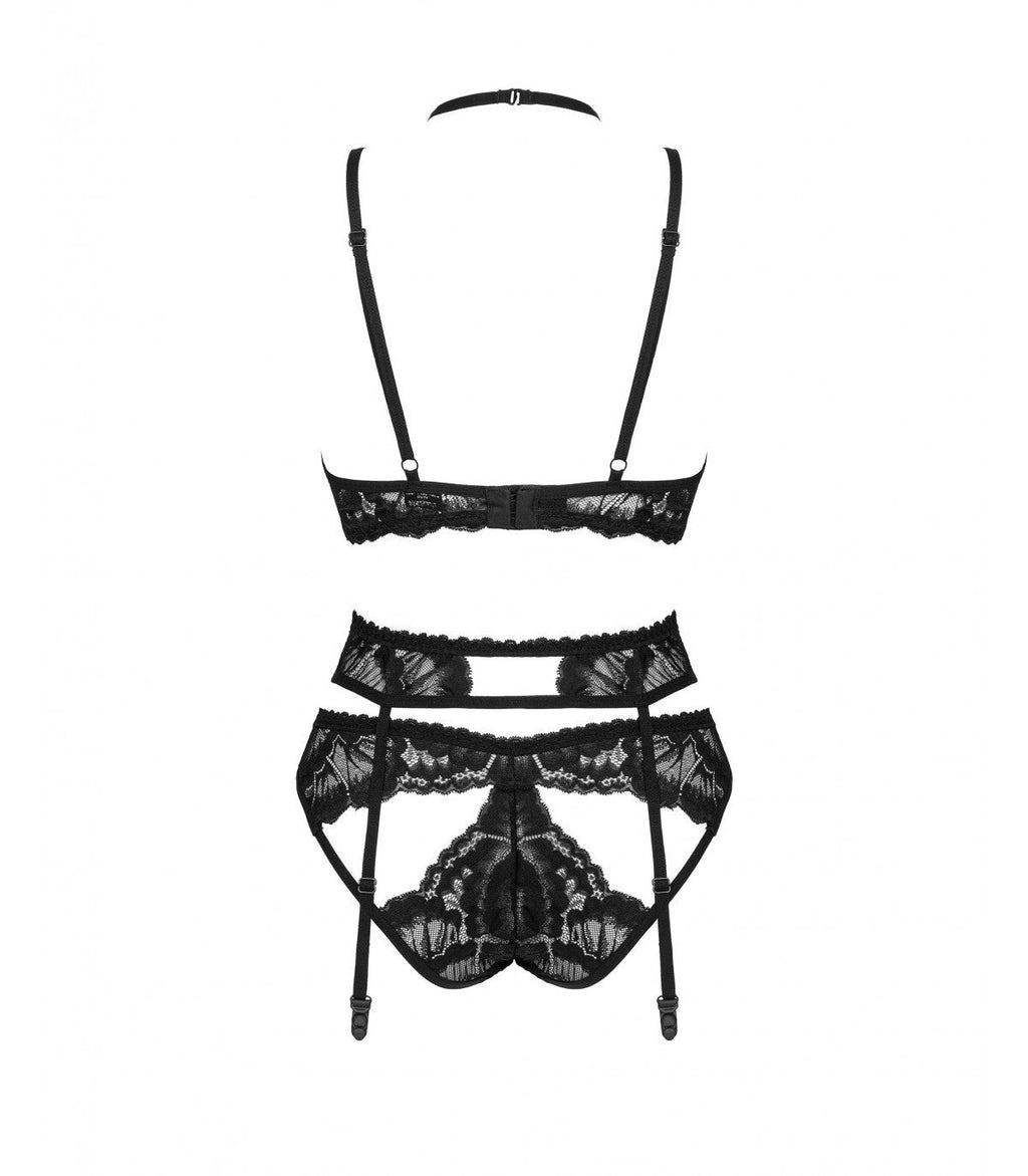 ALESSYA SET 3 PEZZI NERO XS/S