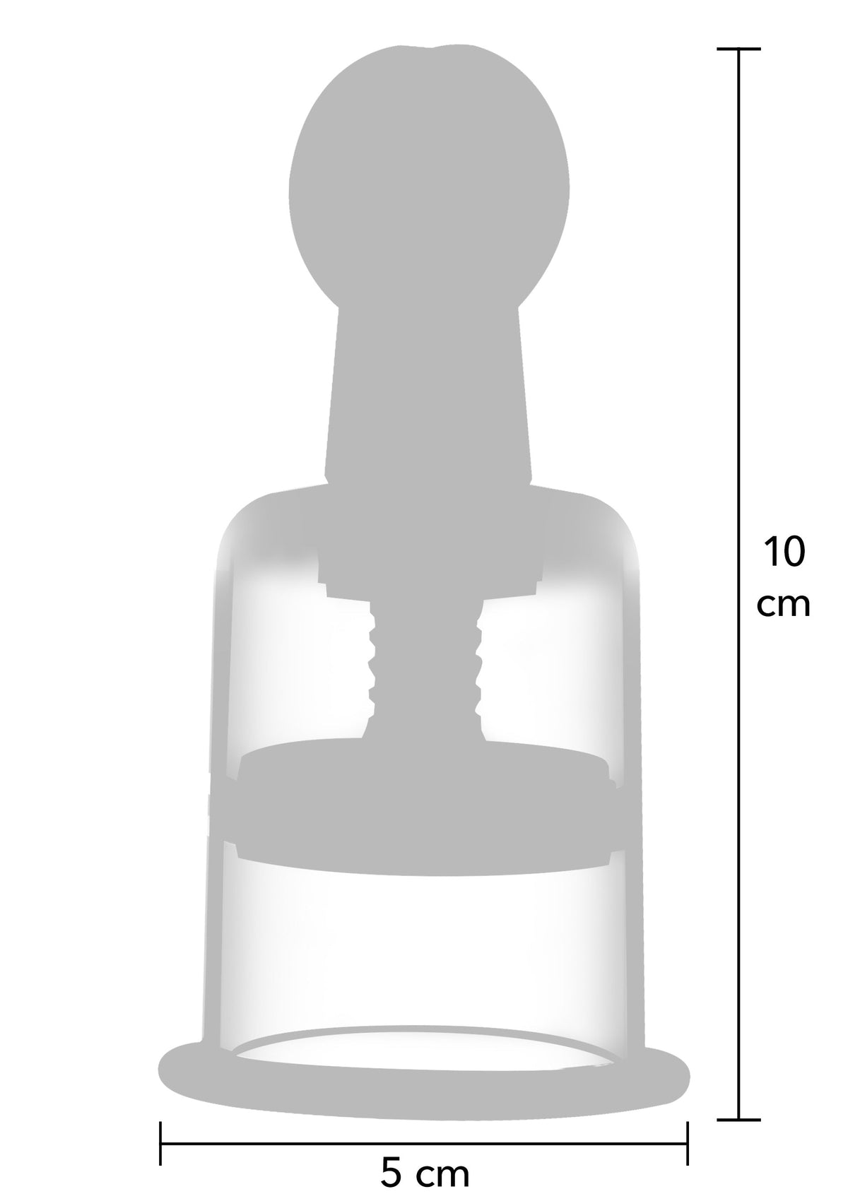 Succhiacapezzoli e clitoride M/L bianchi