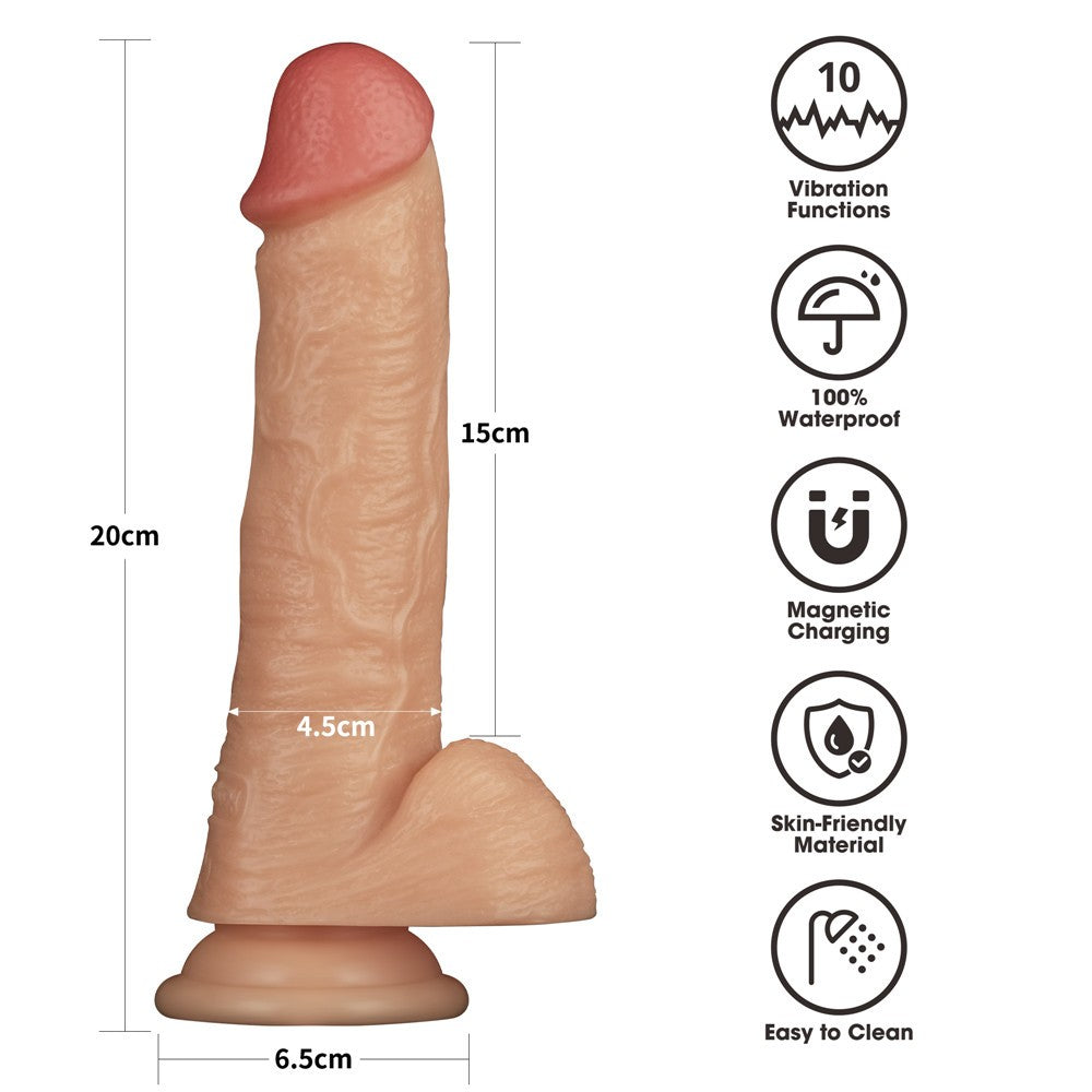 Set di cinghie vibranti potenziate da 8'' XS/S/M