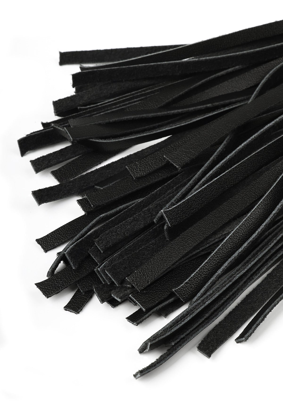 Frusta in vera pelle 75cm nera