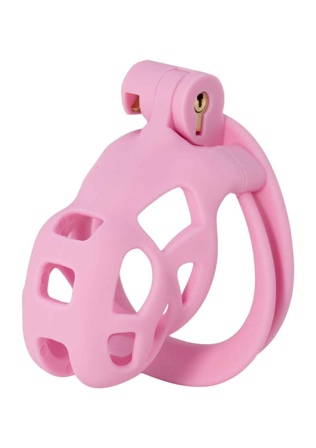 Gabbia per pene corta rosa