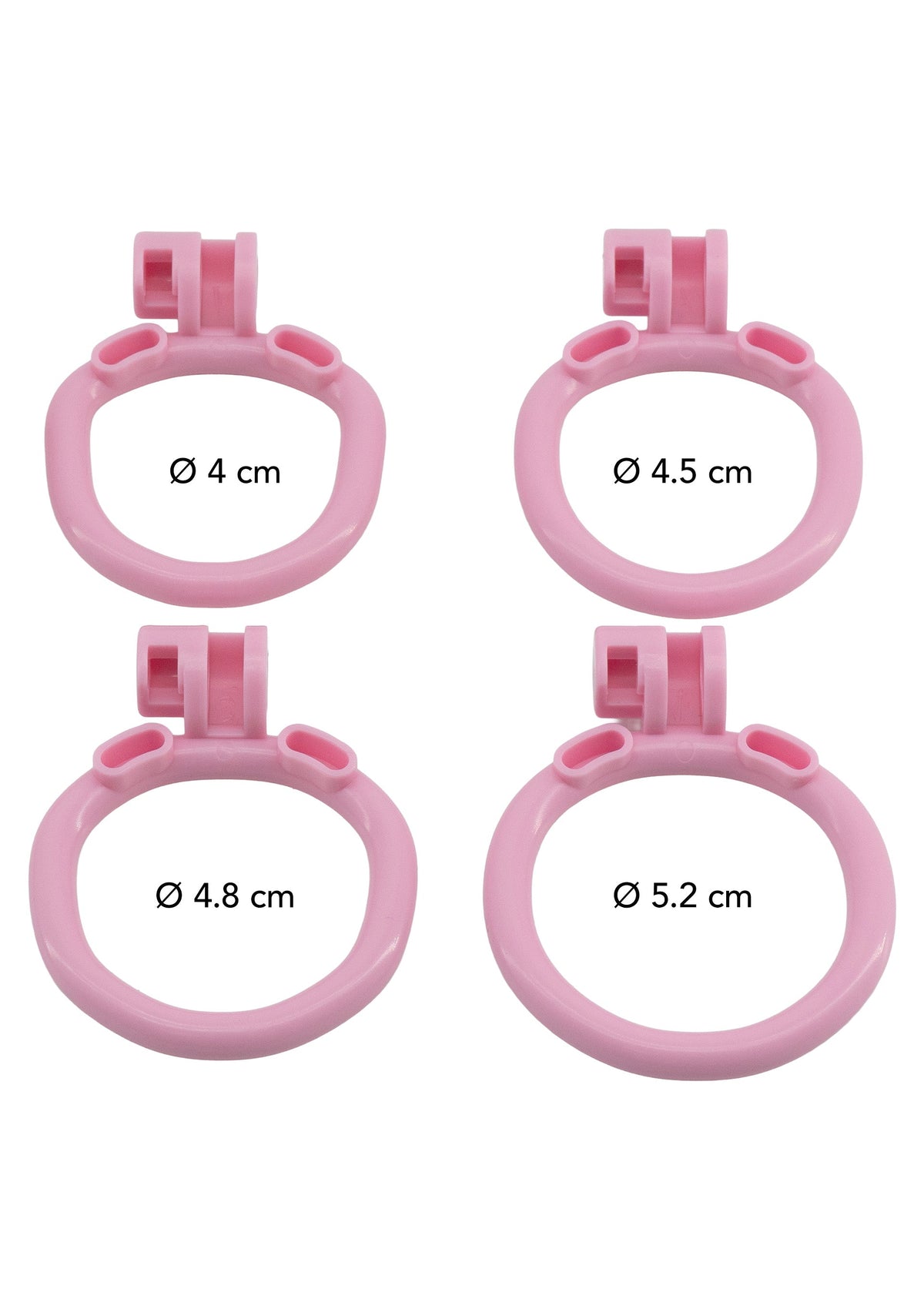 Sissy Trainer Cock Lock X-Short rosa