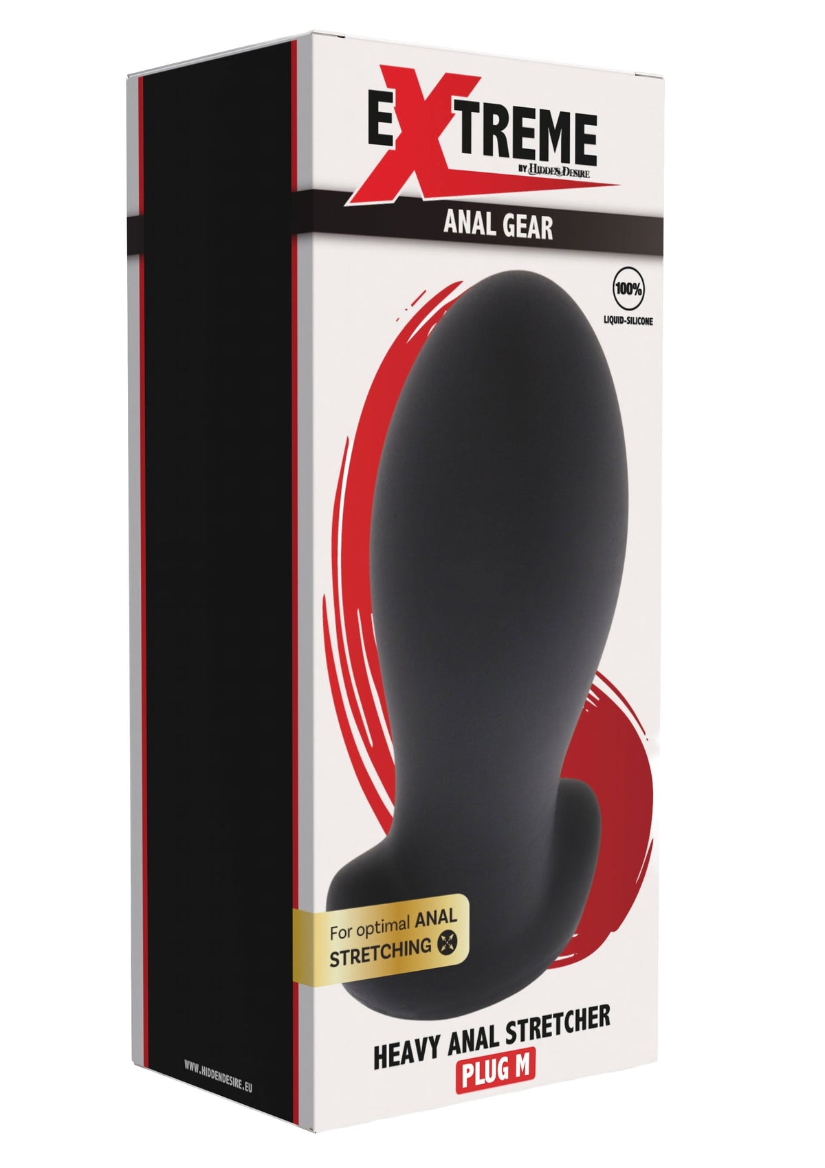 Plug anale pesante M nero